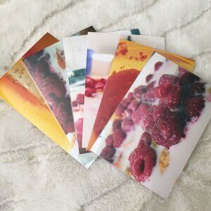 Set of 6 Original 'Breakfast Club' Photographs Macro Art